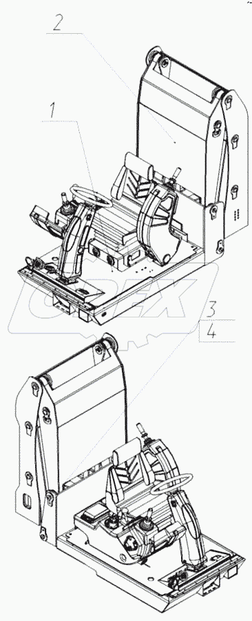  200-00-29.00.000 Механизм подъема кабины