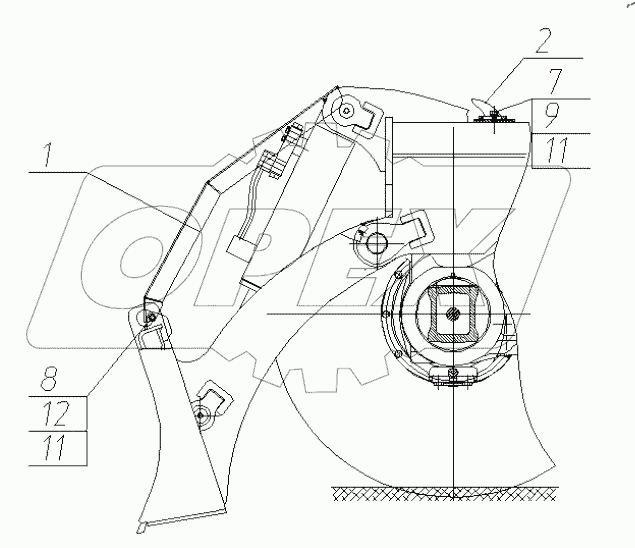  Установка кожуха защитного 160-00-50.71.300