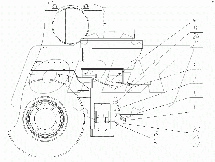  Установка ступеней. 130-00-57.00.000-10