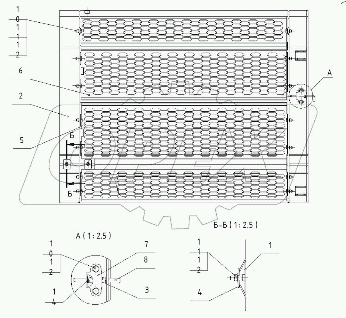  Дверца левая. 220-70-22.00.200
