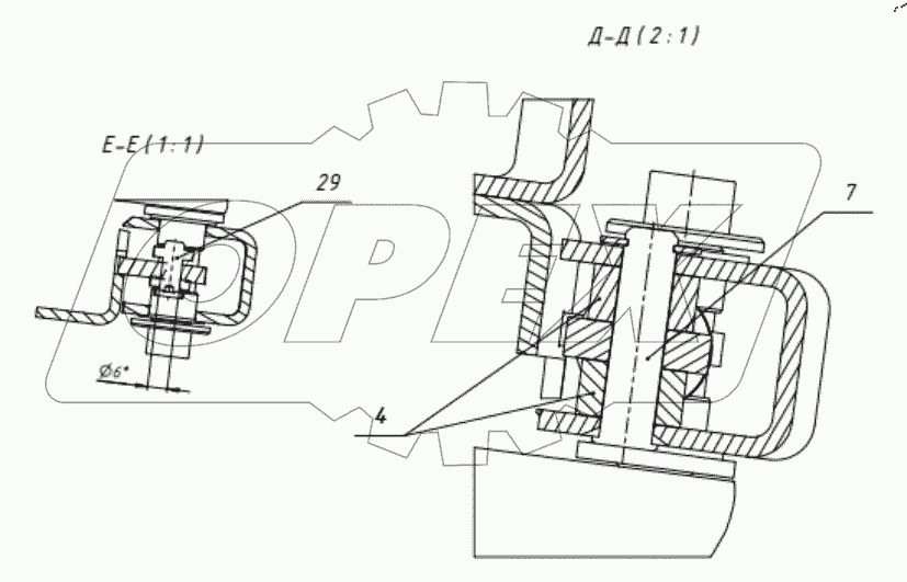  Установка передней рамки. 405-00-23.30.000