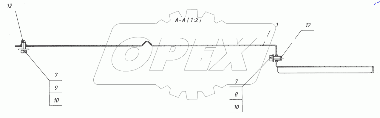  Установка шумопоглощающего экрана. 220-70-22.00.930