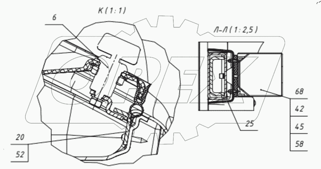  Установка интерьера. 405-00-23.60.000
