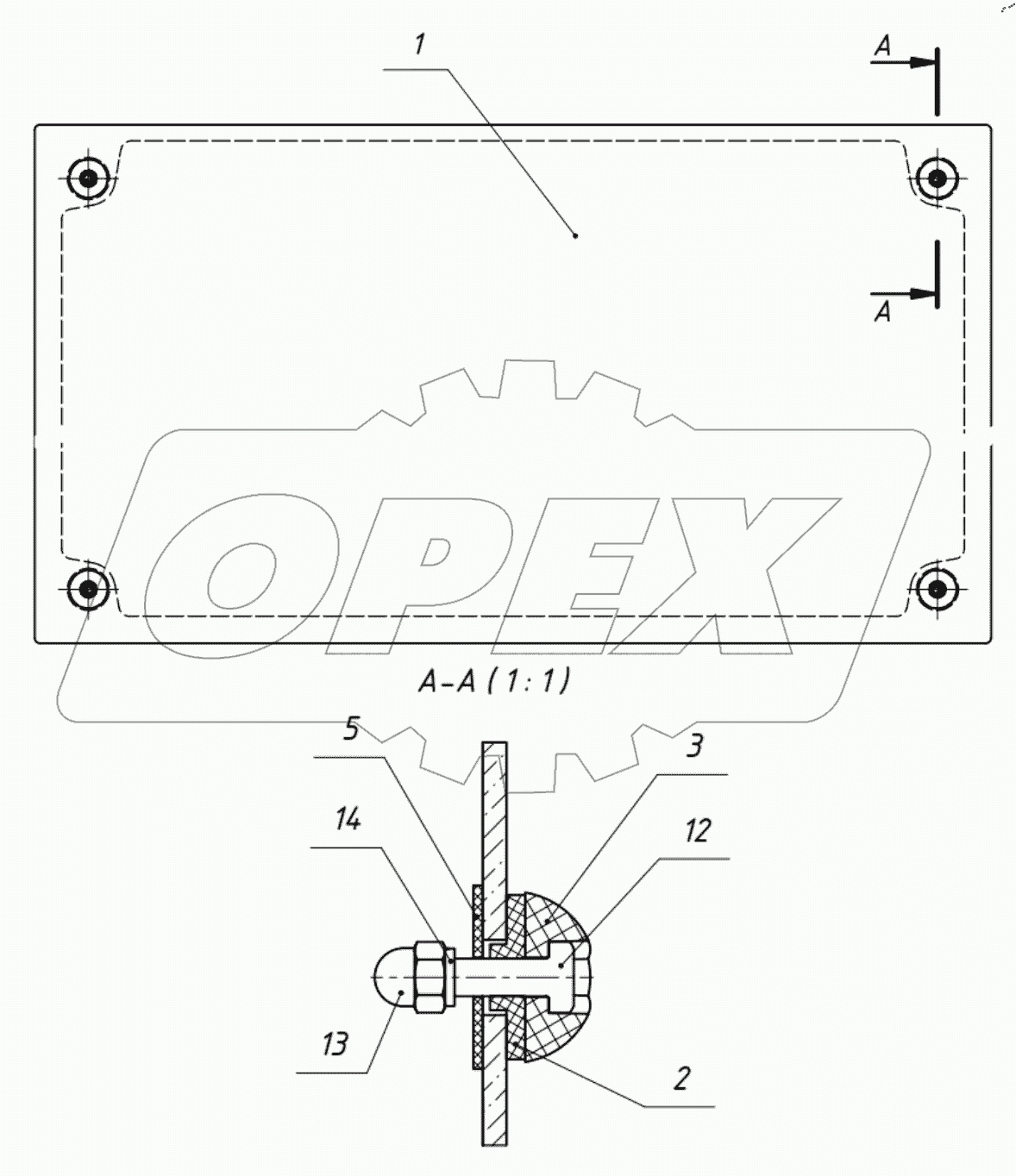  Установка нижнего стекла. 405-00-23.70.100