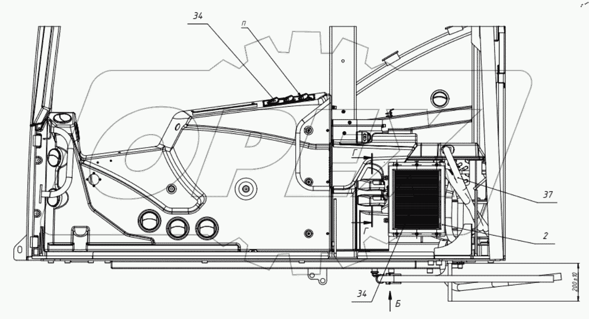  Установка климатической системы. 405-00-23.80.000