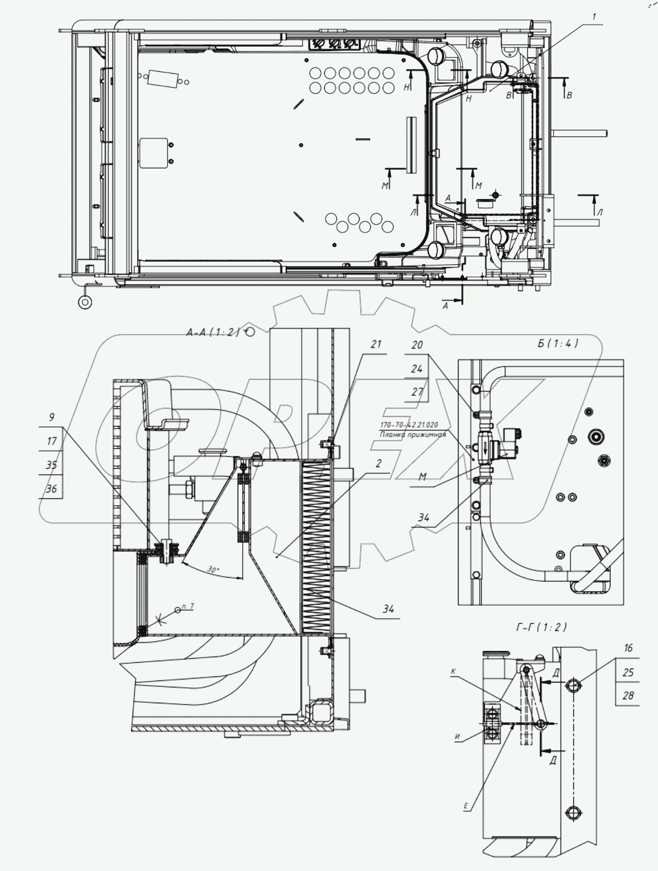 Установка климатической системы. 405-00-23.80.000