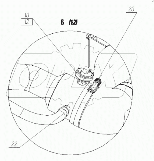  Установка воздухоочистителя. 225-05-28.04.000-10