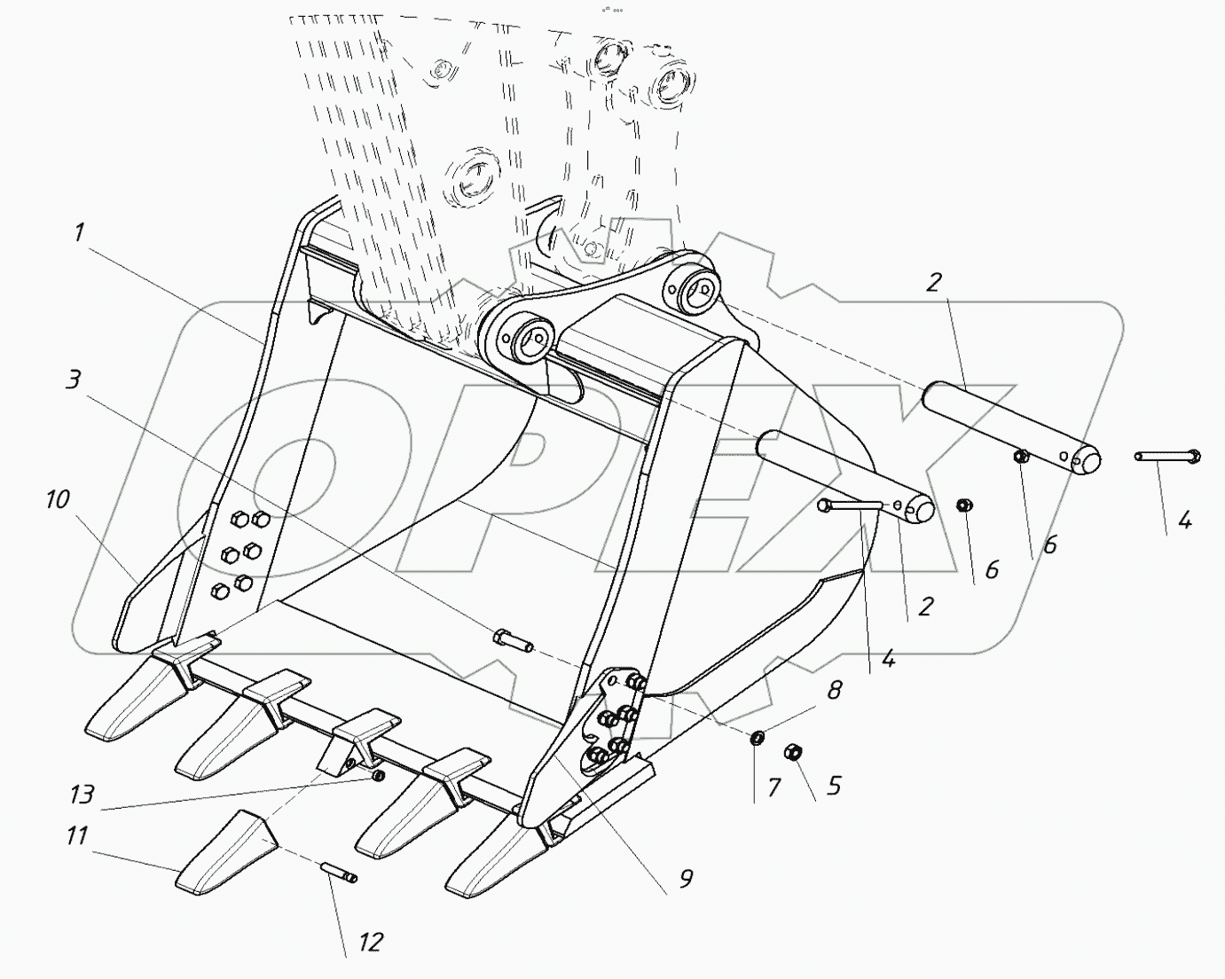  204000000000 02 Установка ковша