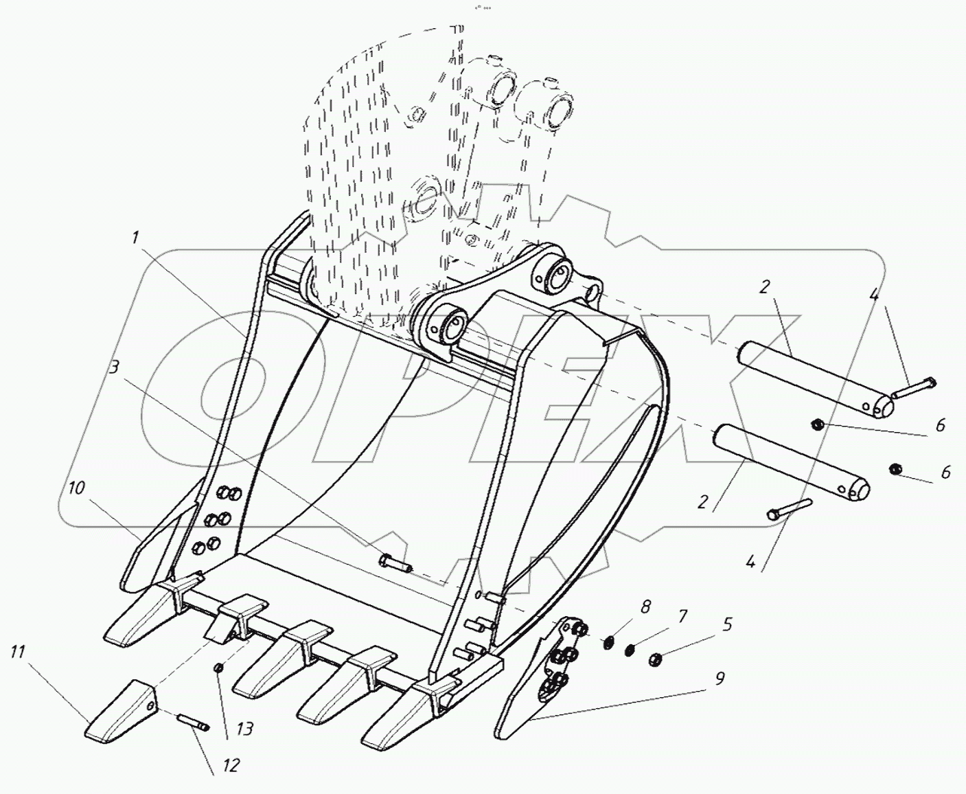  204000000000 03 Установка ковша