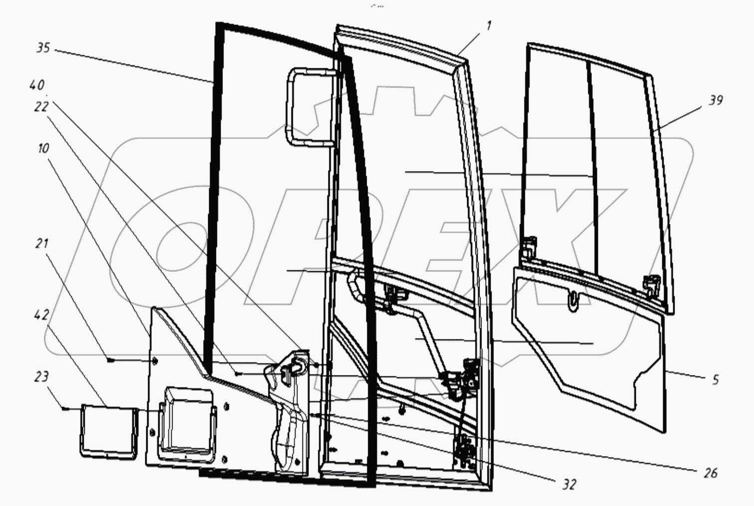  202020120000 00 Дверь в сборе