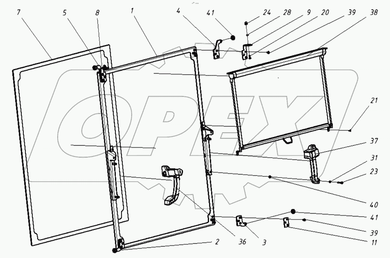  202020131000 00 Рамка передняя