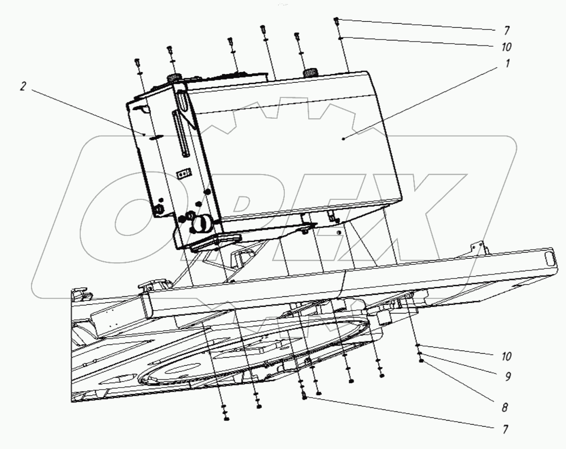  202040000000 10 Установка баков