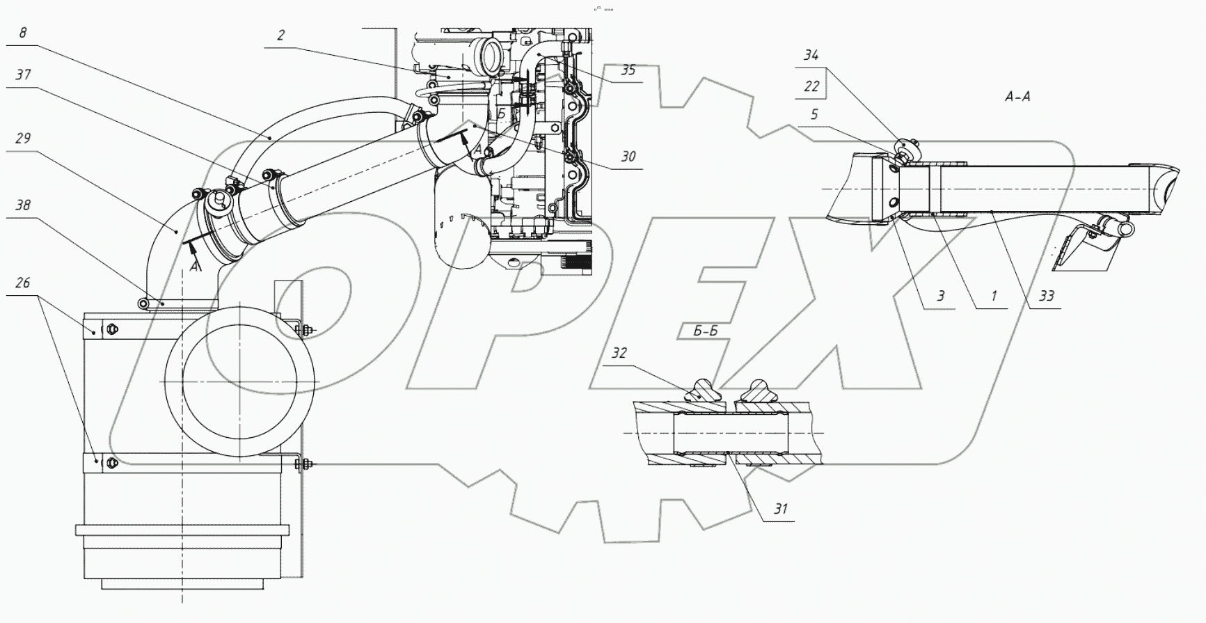  202.12.10.06.000 Установка воздухоочистителя
