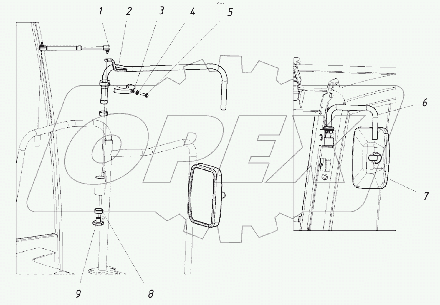  202170000000 00 Установка зеркал с подогревом