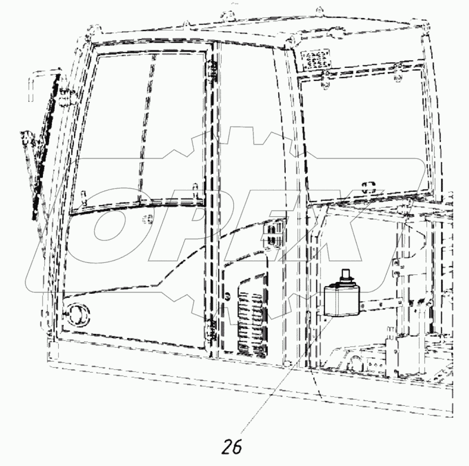  202130000000 00 Установка стеклоочистителя