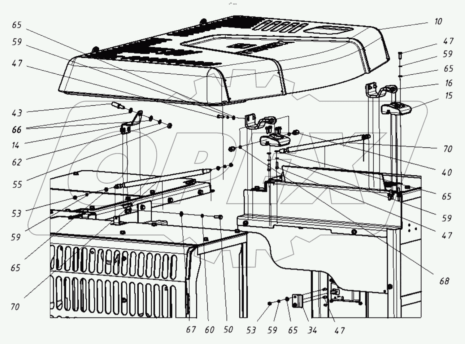  202064000000 00 Установка капота