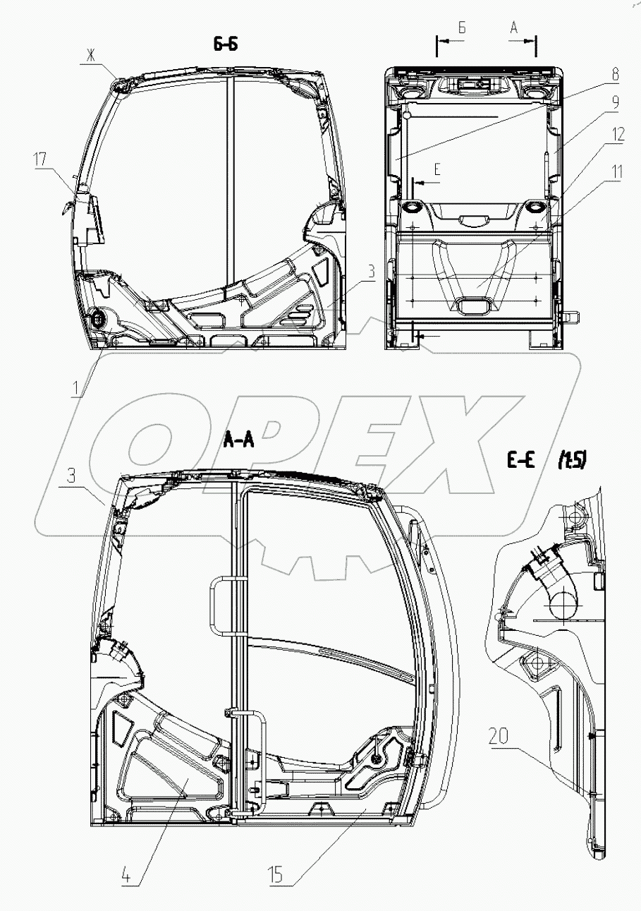  Установка облицовки. 145-00-23.60.000