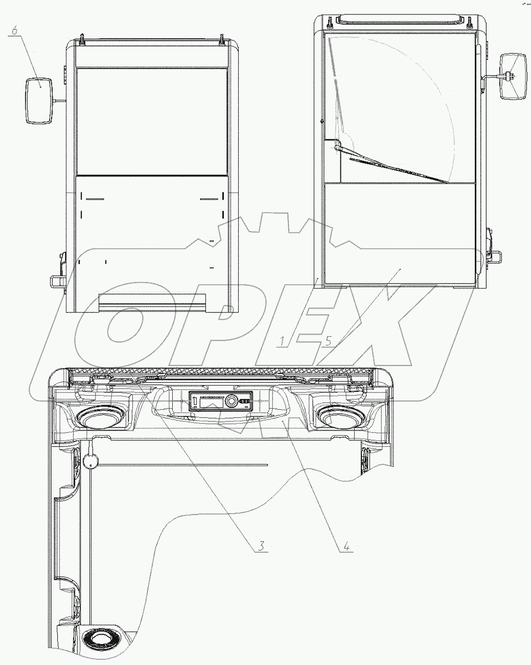  125-01-23.00.000-10 Кабина