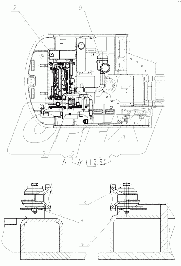  230-00-28.00.000-01 Установка силовая