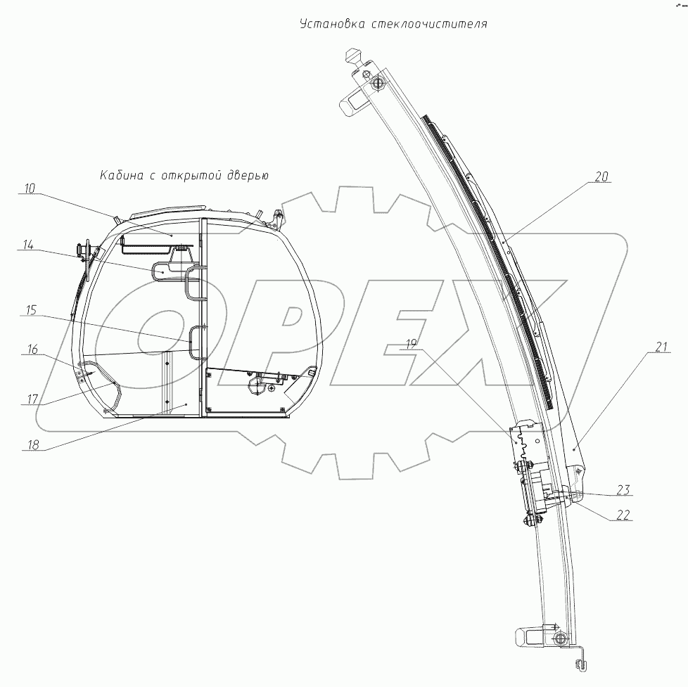 312-20-02.00.000 Кабина