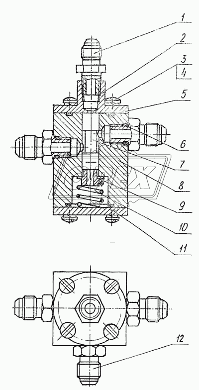 Гидрораспределитель 3