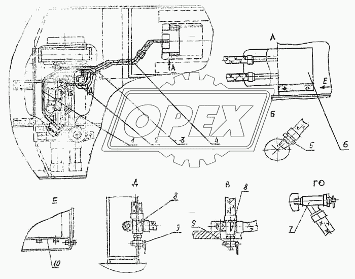 Установка отопителя