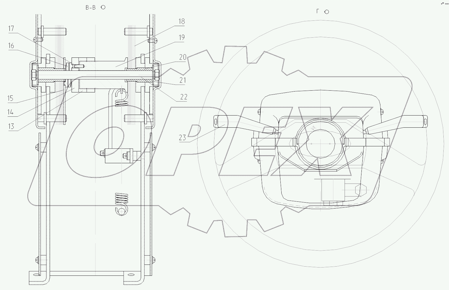 312-20-86.90.100 Колонка рулевая