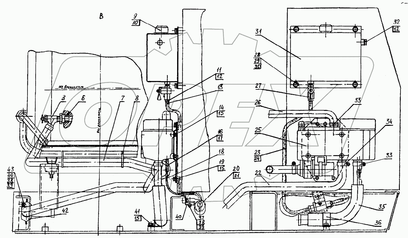 314-02-87.60.000 Установка подогревателя