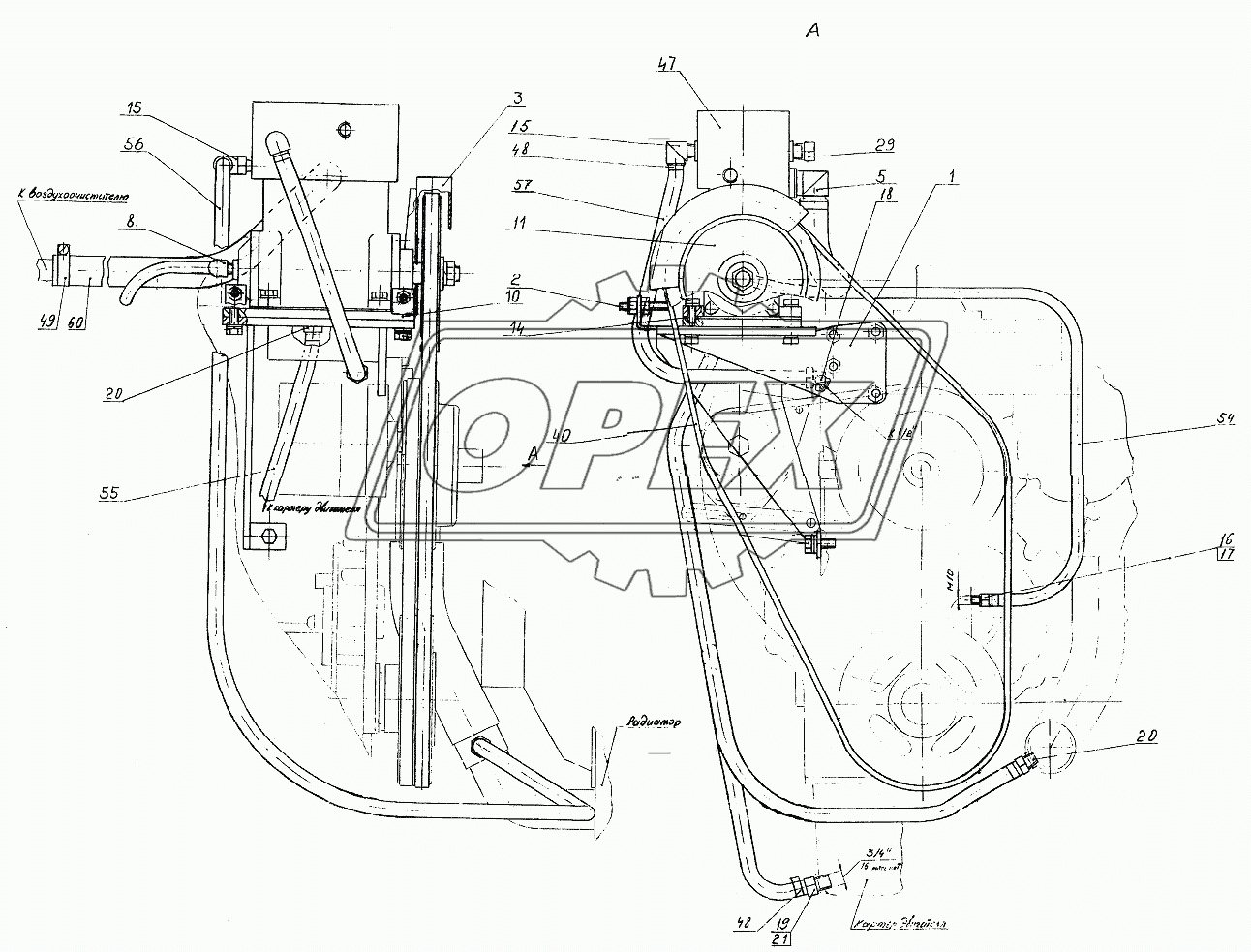 312-40-04.02.000 Установка компрессора