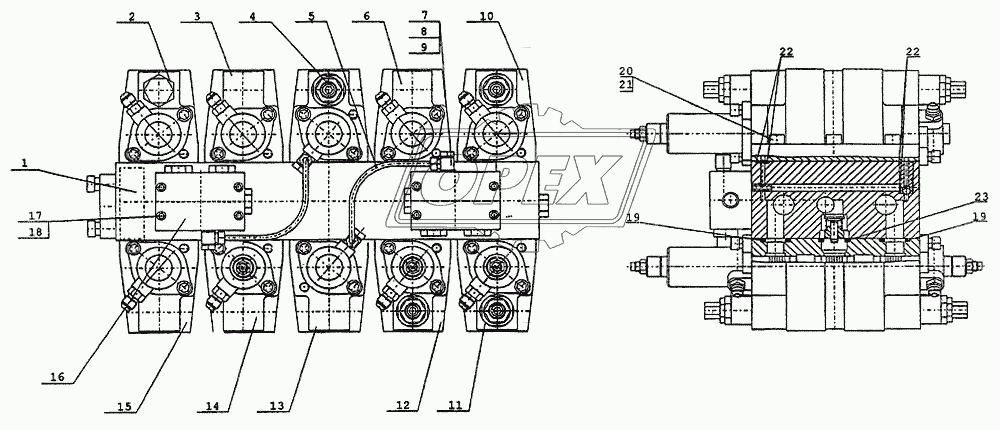 314-02-520.00 Гидрораспределитель 1