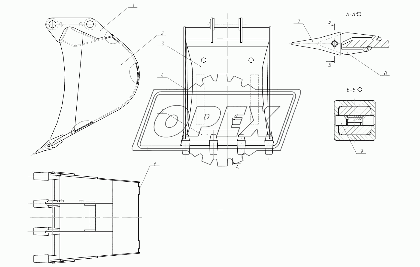 314-03-23.21.200 Ковш обратной лопаты