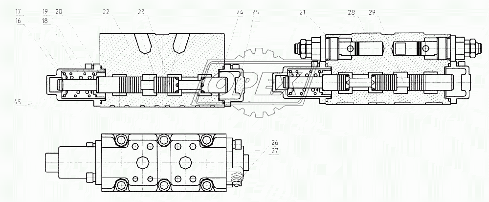 Гидрораспределитель 2