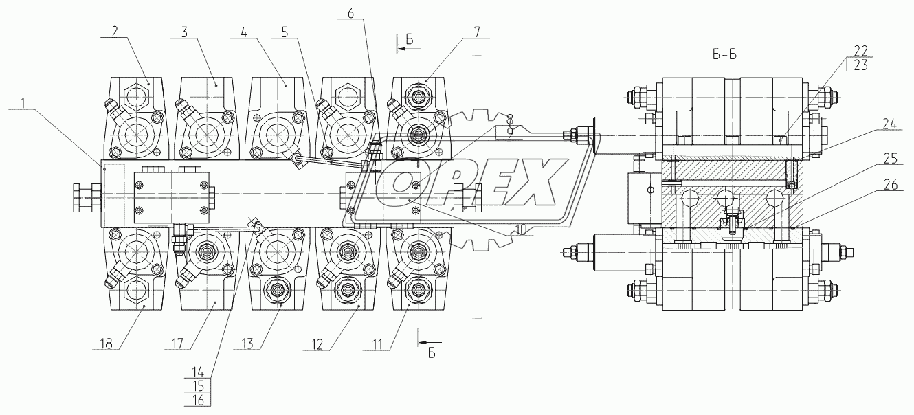 ЕТ-25-520.00 Гидрораспределитель