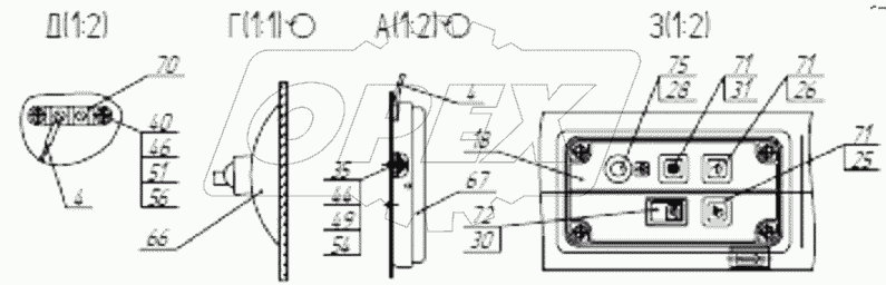 002626502000 00 Электрооборудование в кабине