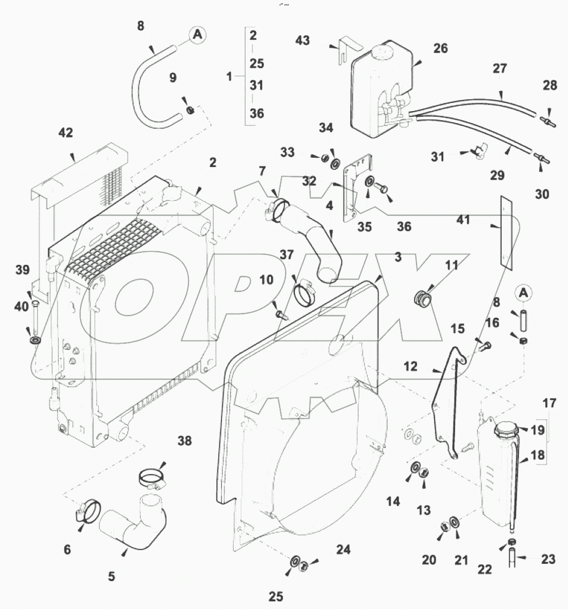  Радиатор/Масляный/Конденсатор