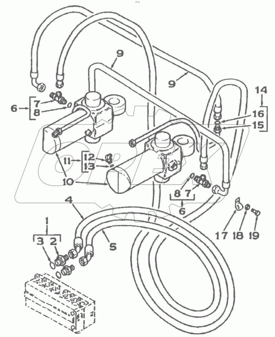  Компоненты поворота