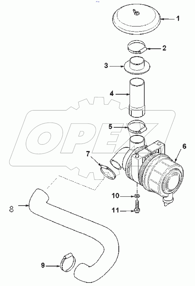  Система впускная