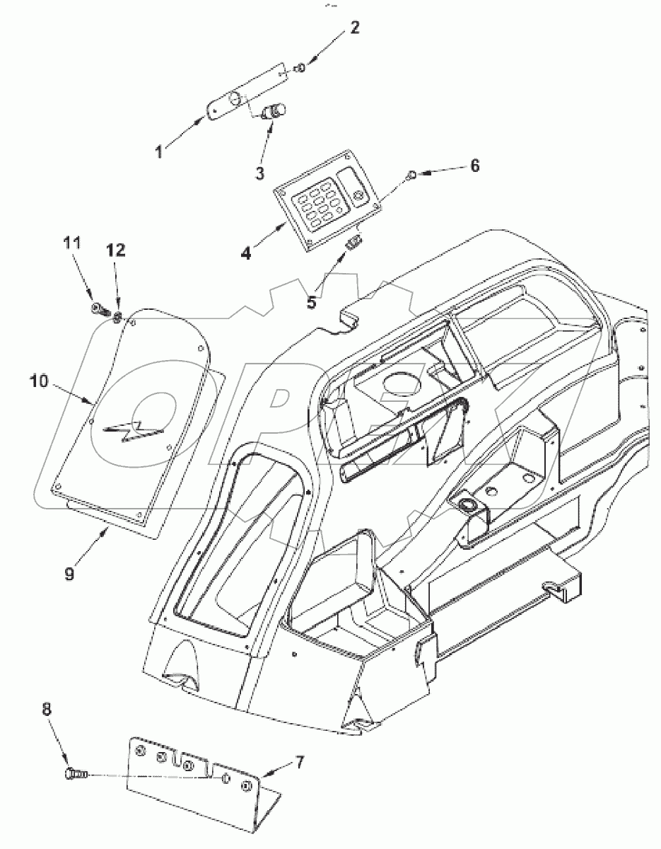  Пульт боковой