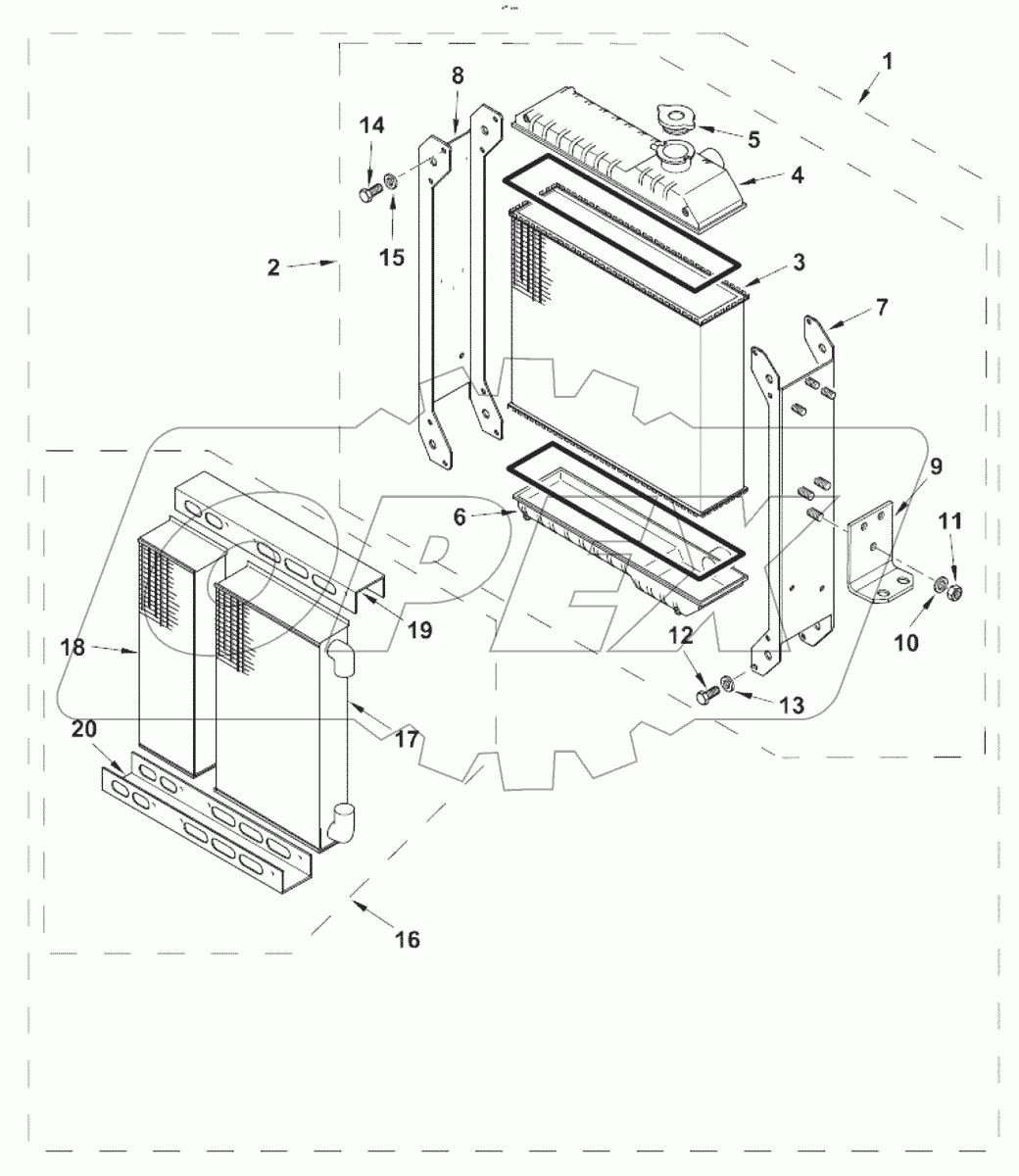  Радиатор/Масляный радиатор