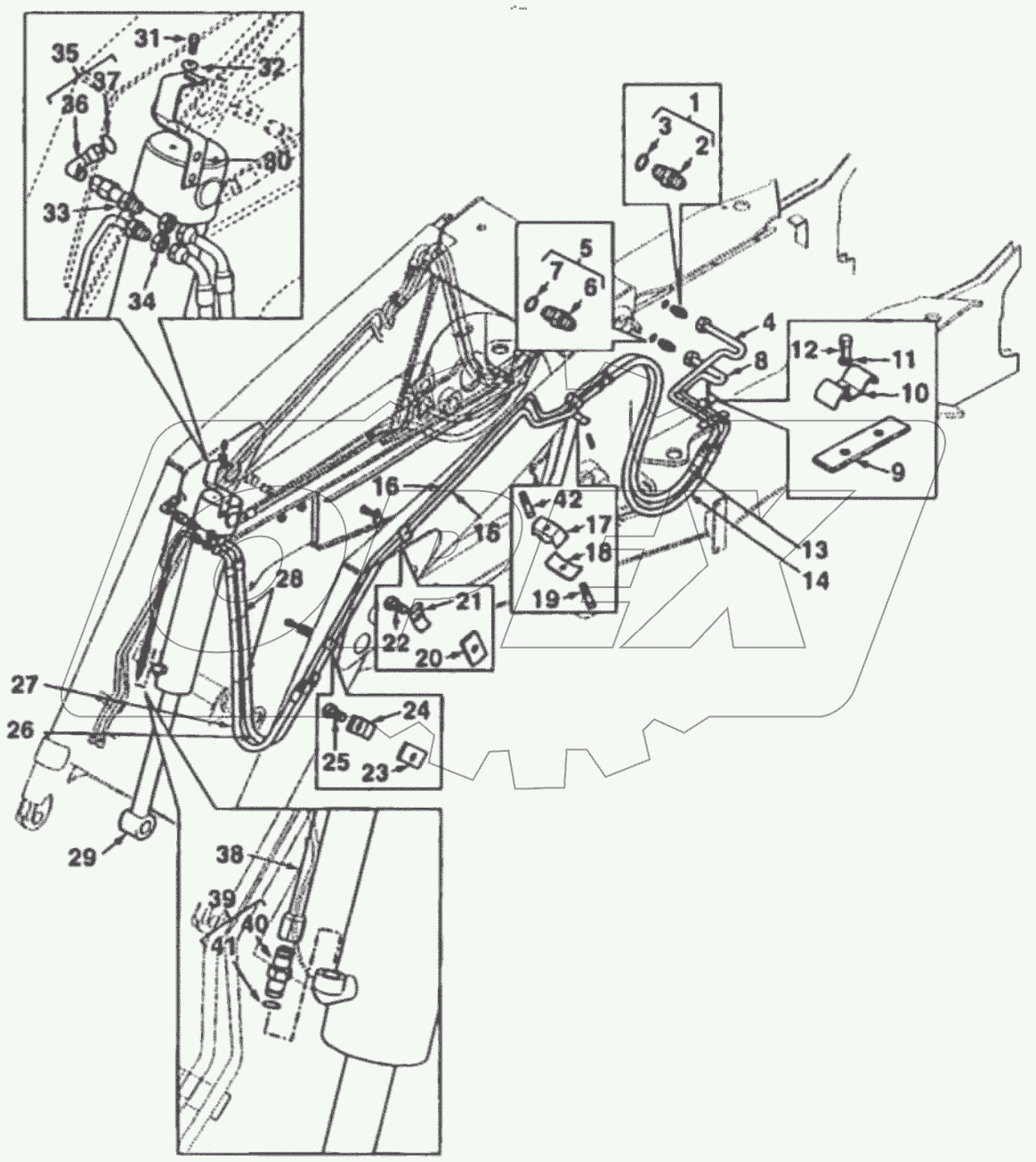  HYDRAULIC EQUIPMENT / BUCKET CYLINDER
