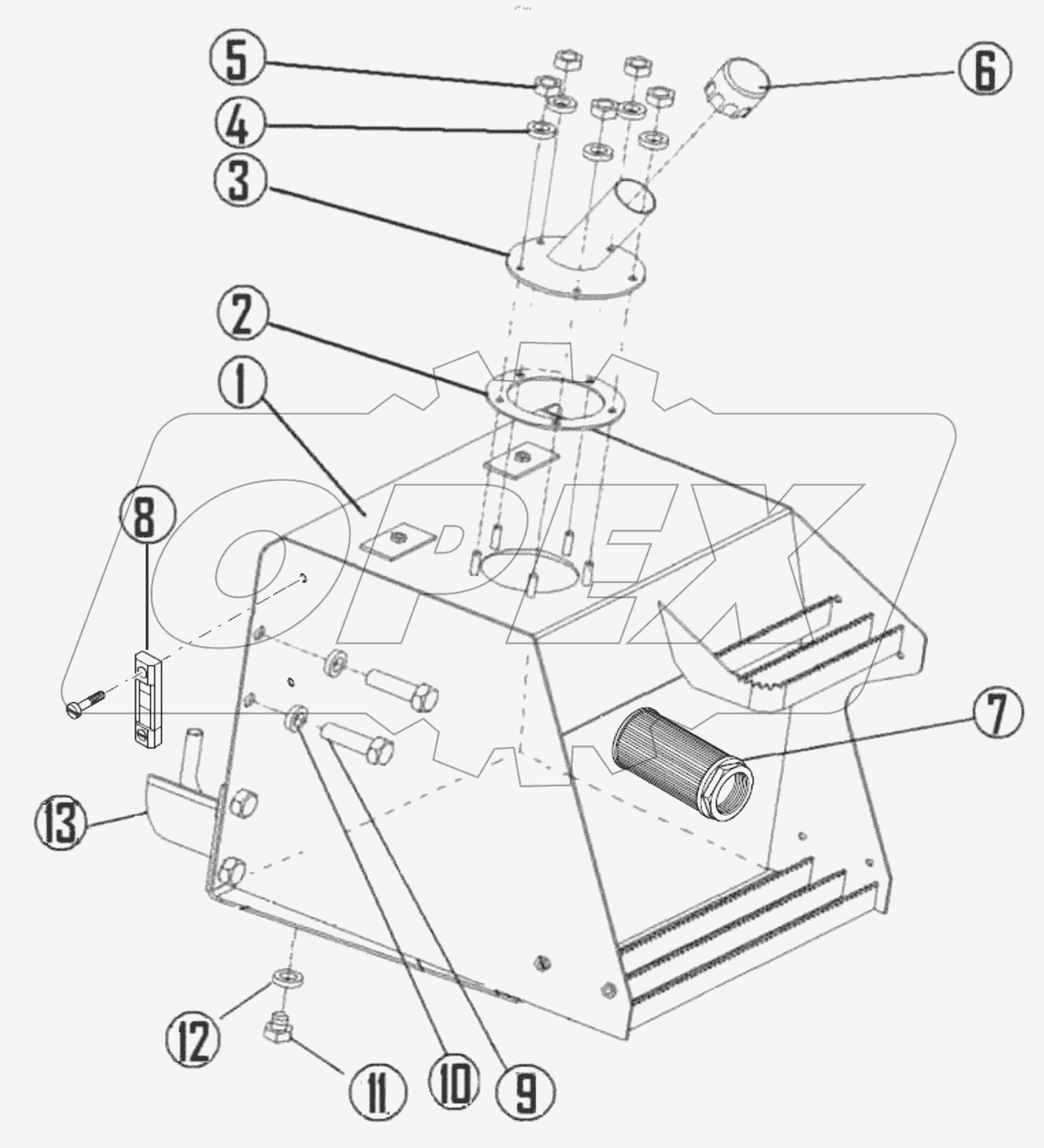  БАК ГИДРАВЛИЧЕСКИЙ