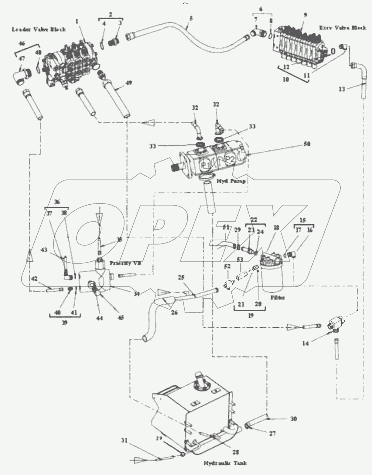  КОМПОНОВКА ГИДРООБОРУДОВАНИЯ