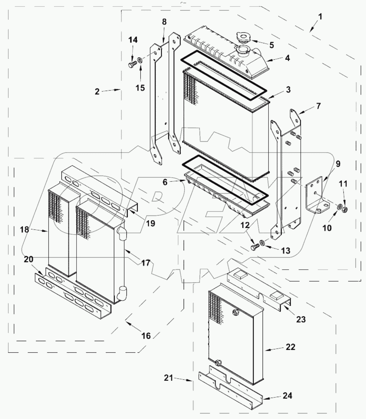  РАДИАТОР / МАСЛЯНЫЙ/ КОНДЕНСАТОР