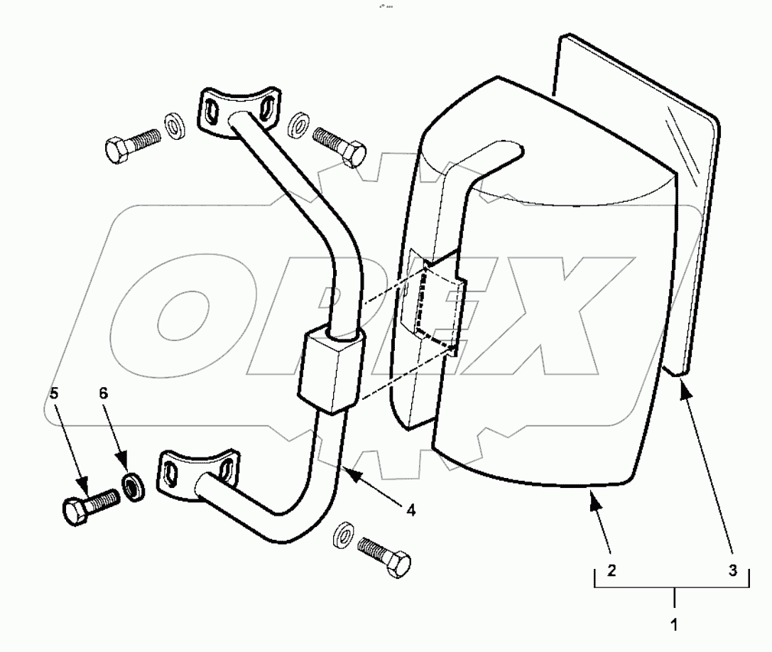  ЗЕРКАЛО ЗАДНЕГО ВИДА