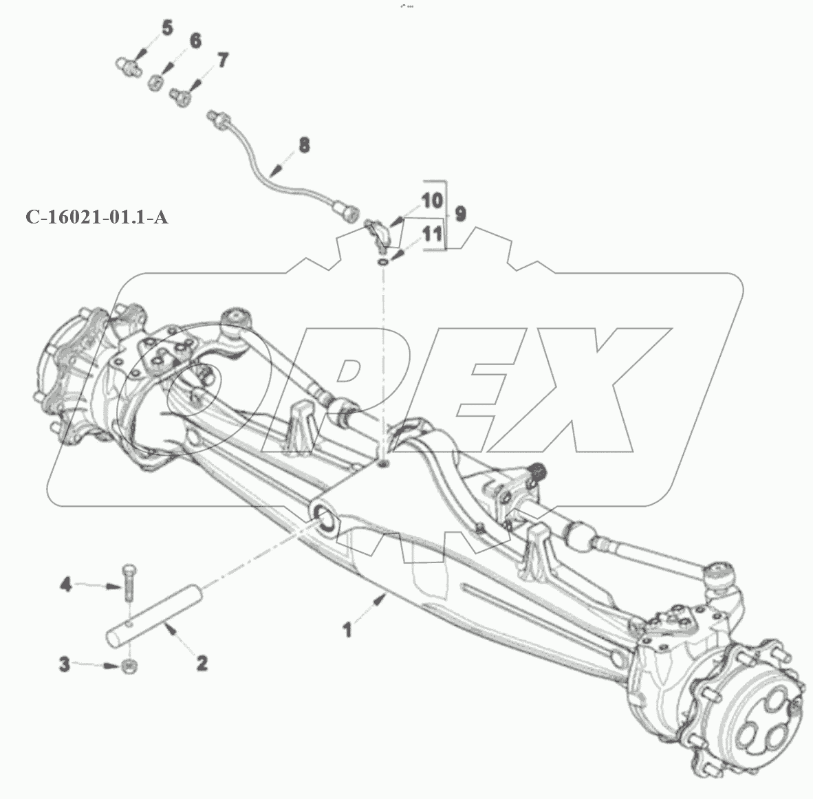  ПЕРЕДНИЙ МОСТ