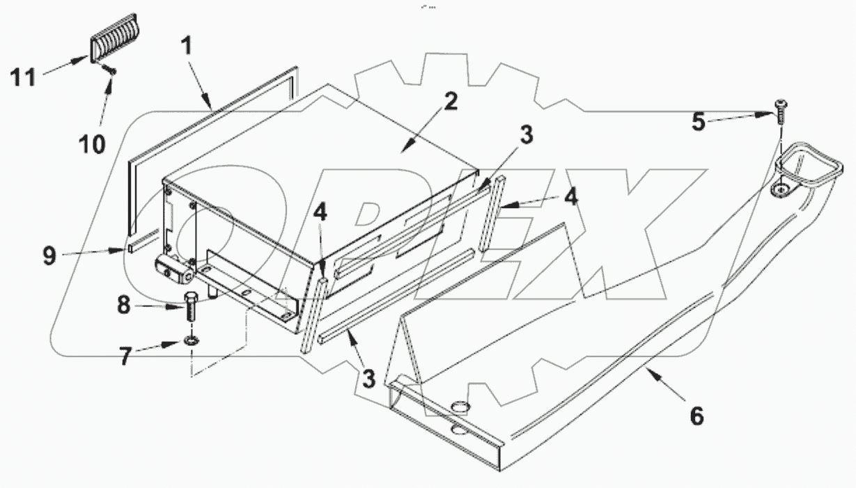  УСТАНОВКА ЗАДНЕГО ОТОПИТЕЛЯ