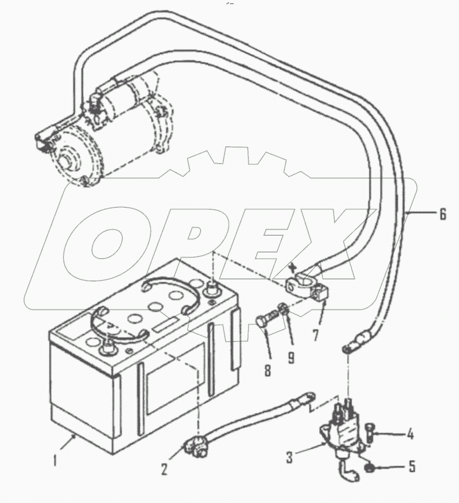  КАБЕЛЬ БАТАРЕИ