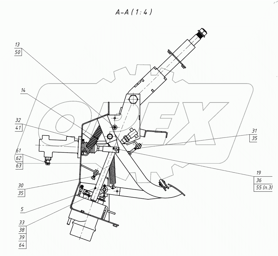  Блок управления. 825-00-01.10.000