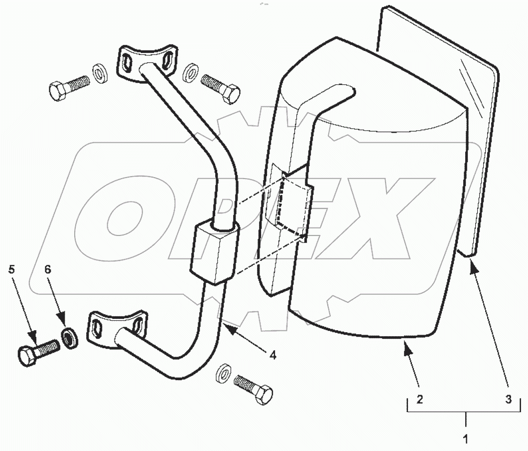  Зеркало, кабина
