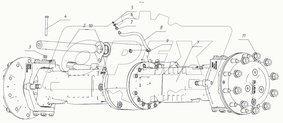  Передний мост